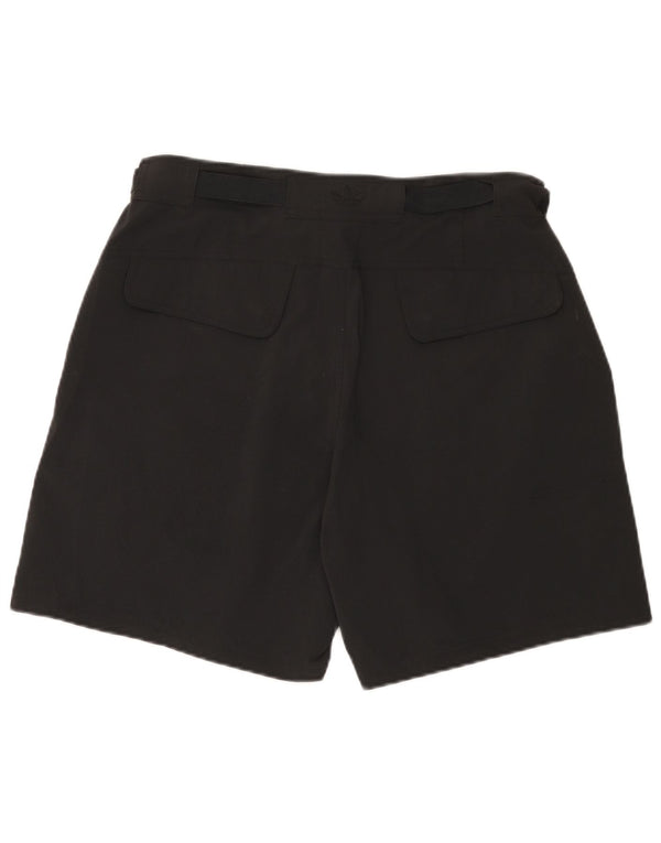Adidas Herre Cargo Shorts Large W36 Sort Polyamid