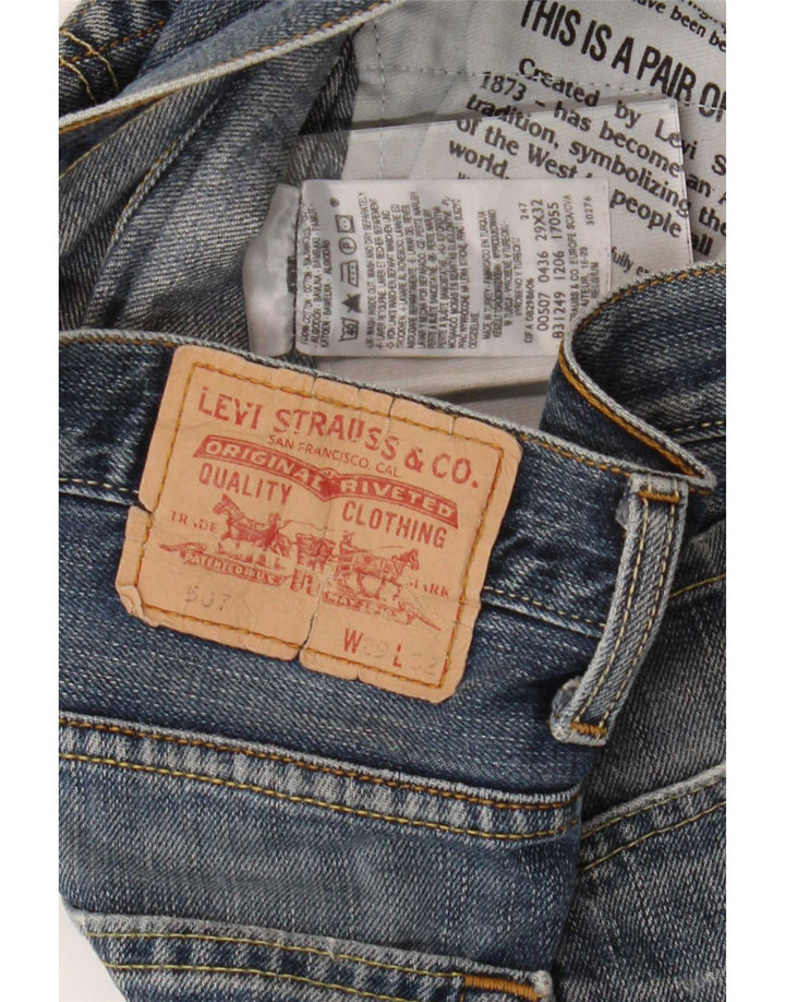 Levi's Womens 507 denimshorts W29 Medium Blue Bomuld
