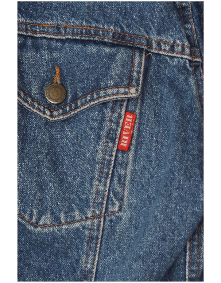River Herre denimjakke UK 42 XL Blå