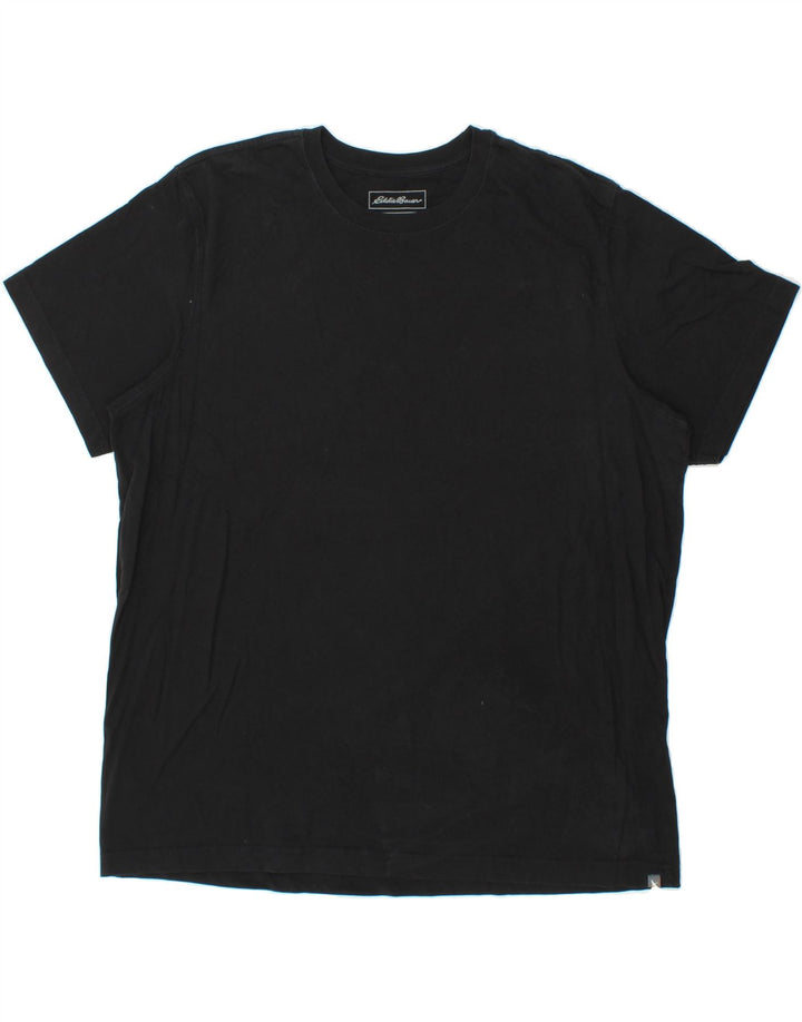 L.L.BEAN Mens T-Shirt Top 2XL Black Cotton Vintage L.L.Bean and Second-Hand L.L.Bean from Messina Hembry 