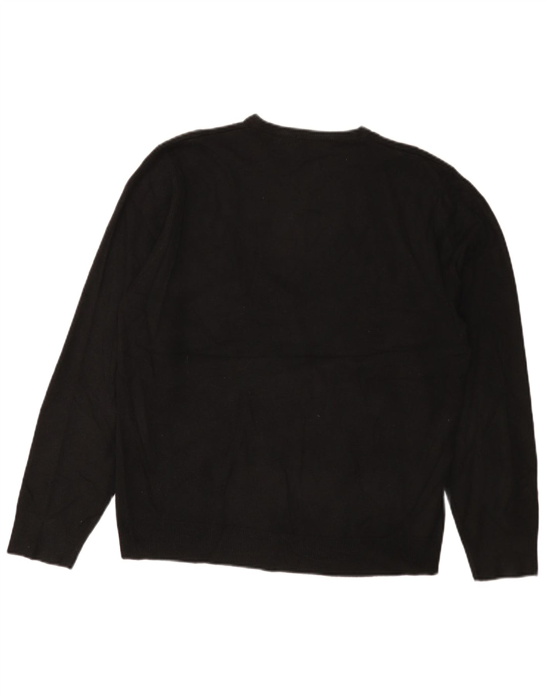 Marks & Spencer Dame Blue Harbor V-hals sweater UK 16 Large Black