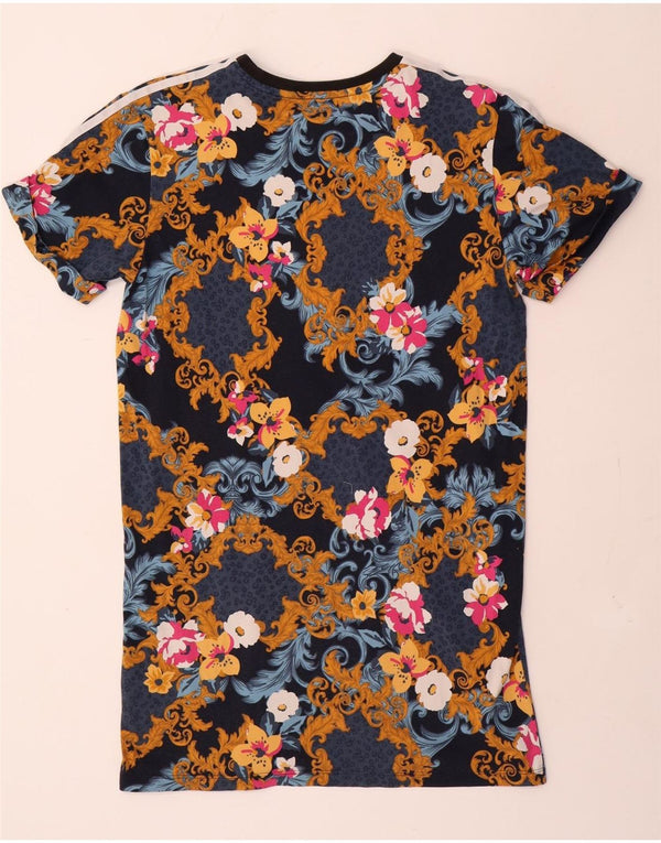 Adidas Womens Her Studio London T-Shirt Dress UK 10 Small Multicolored