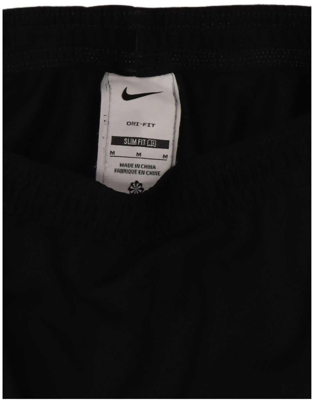 Nike Herre Dri Fit Slim Fit træningsdragt Bukser Medium Sort Polyester