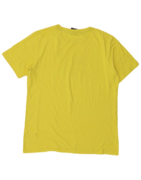 Champion Boys Grafisk T-Shirt Top 15-16 år 2XL Gul