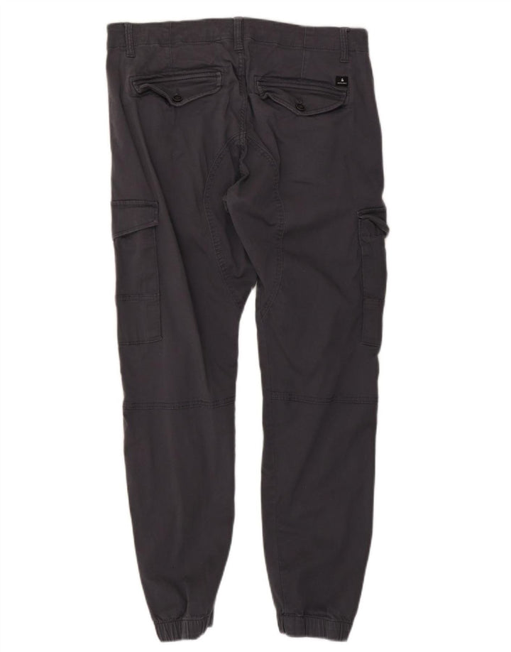 JACK & JONES Herre Paul Tapered Joggers Cargo Bukser W36 L29 Grå Bomuld