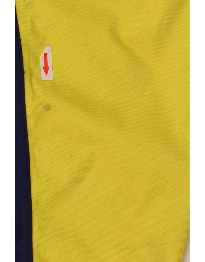 Adidas Regnjakke til mænd UK 42 XL Gul Colourblock