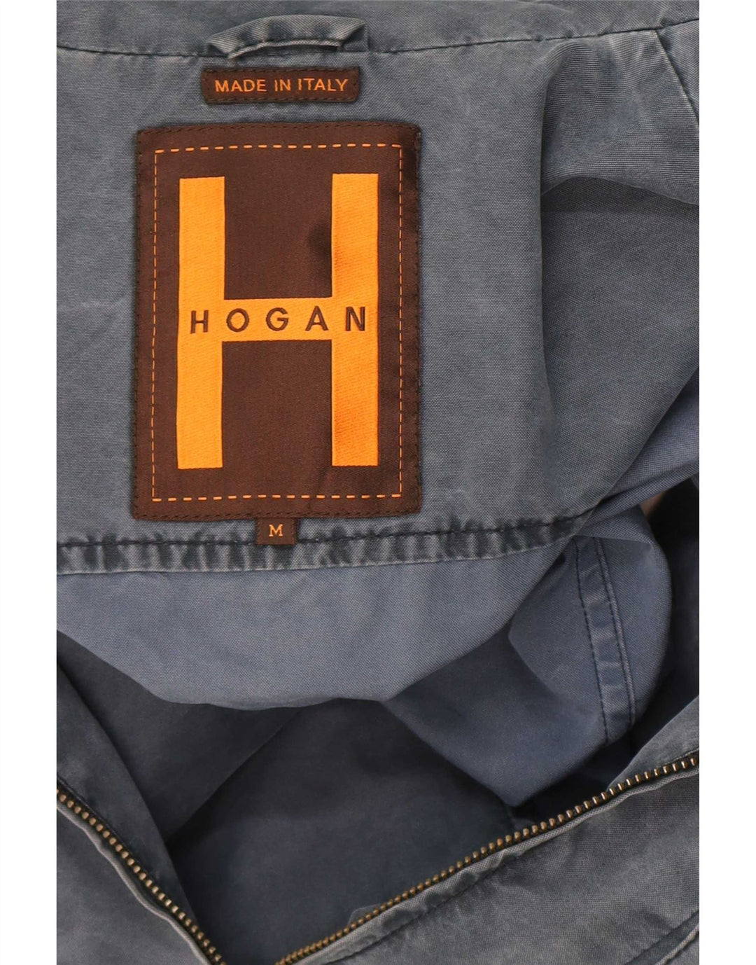 Hogan Herre Utility Jacket UK 38 Medium Navy Blue