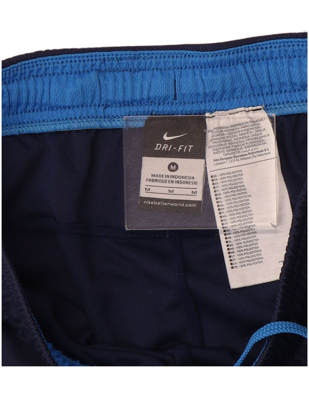 Nike Herre Dri Fit Sportshorts Medium Navyblå Polyester