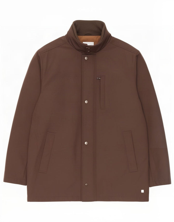 Hugo Boss Herre Utility Jacket EU 58 3XL Brun Polyester