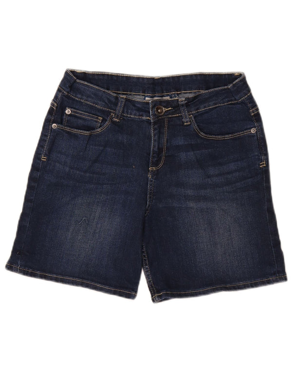 Mountain Warehouse Dame denim Shorts UK 8 Small W27 Navy Blue Bomuld