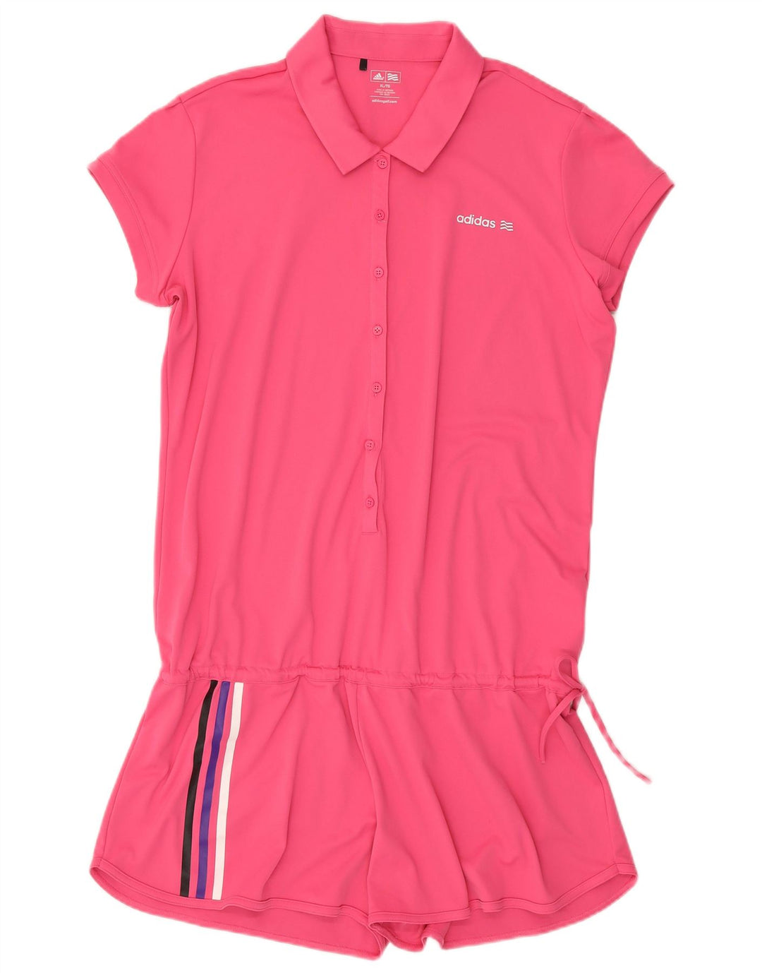 Adidas Dame Playsuit UK 18 XL Pink Polyester