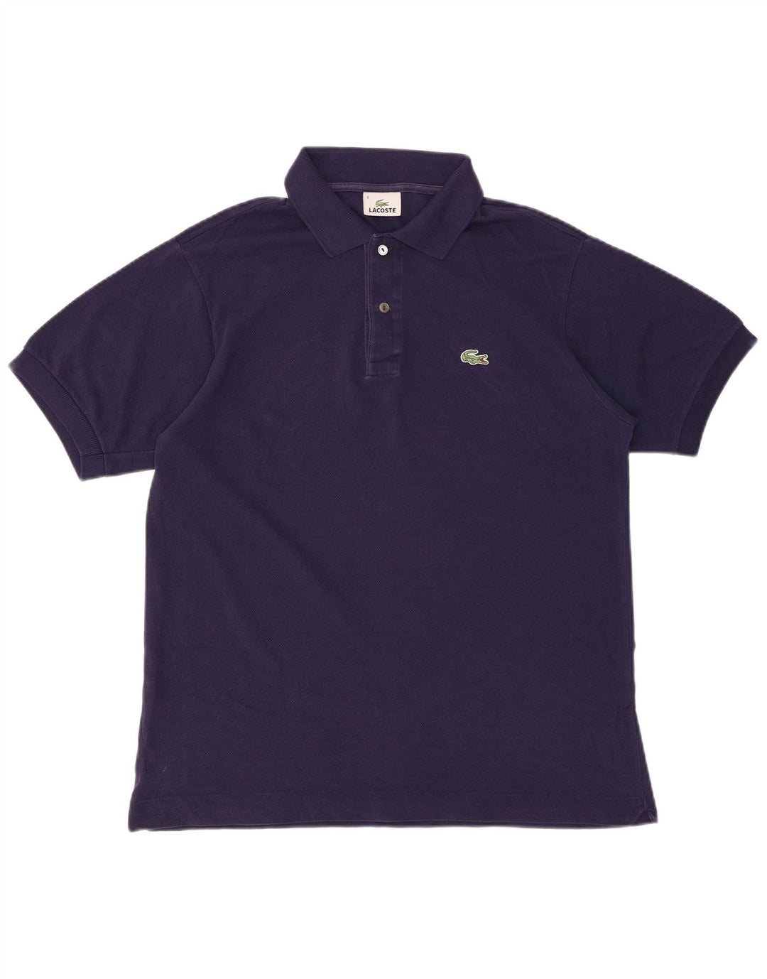 LACOSTE Poloskjorte til mænd størrelse 4 Medium Navyblå Bomuld
