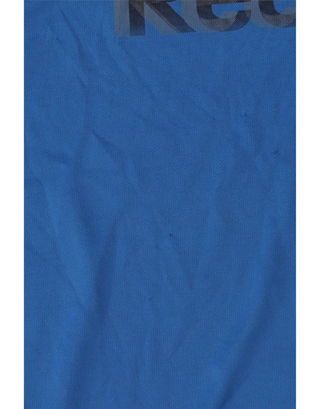 Reebok Herre grafisk T-shirt Top Medium Blue Colourblock Polyester