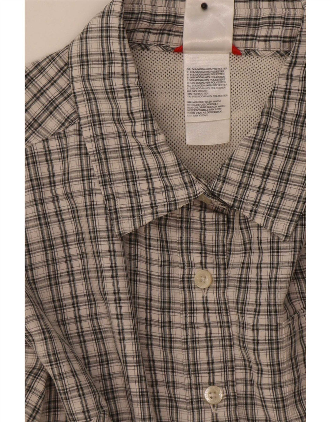 The North Face Dameskjorte UK 14 Medium Grey Ternet polyester