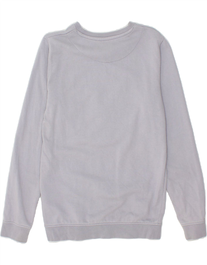 LYLE & SCOTT Boys Graphic Sweatshirt Jumper 12-13 Years Blue Cotton Vintage Lyle & Scott and Second-Hand Lyle & Scott from Messina Hembry 