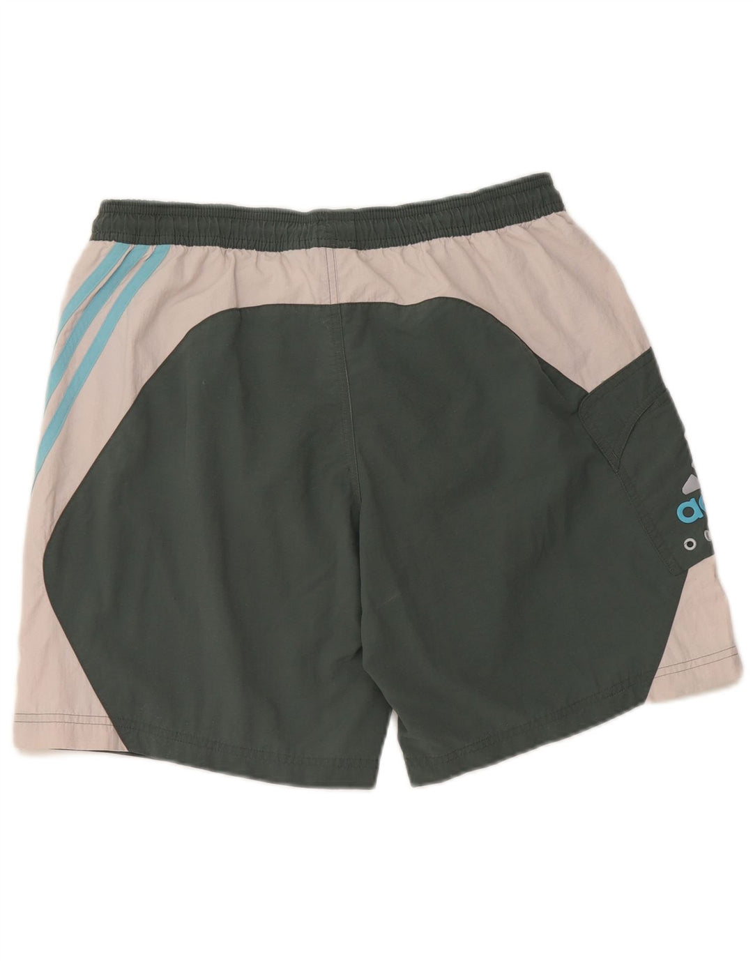 Adidas Badeshorts til mænd Medium Khaki Colourblock Polyamid