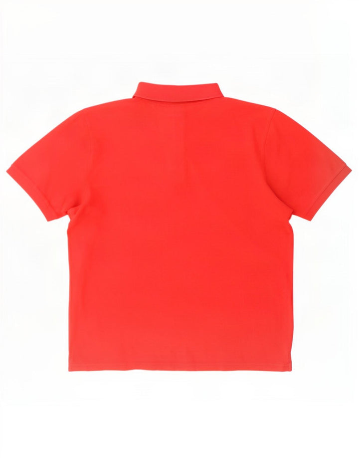 Trussardi Jeans Polo Shirt til mænd 2XL Rød Bomuld