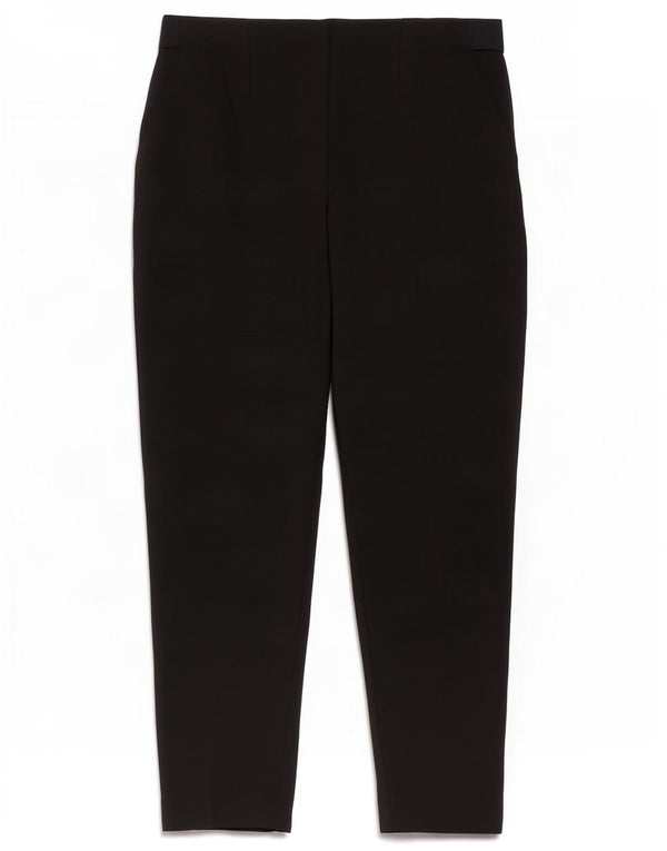 Marks & Spencer, højtaljede cropped bukser til kvinder UK 16 Large W34 L25 Navy