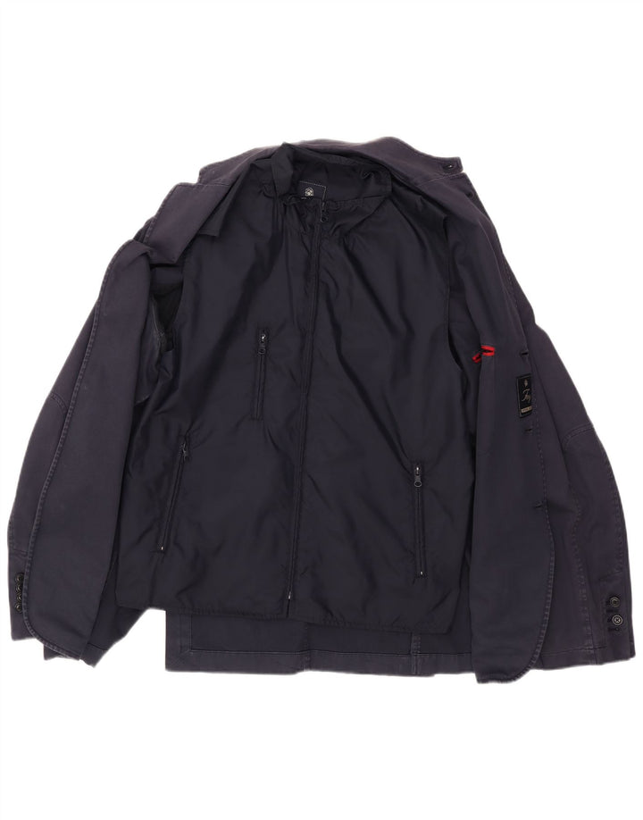 Fay Herre 3-knaps blazerjakke IT 52 XL Marineblå