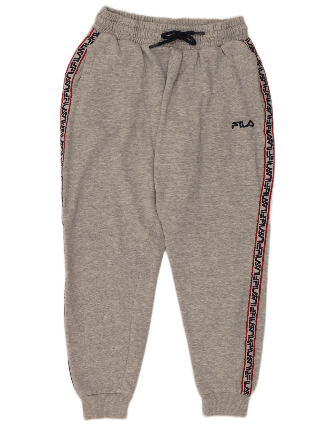 Fila Herre grafisk træningsdragt Bukser Joggers Medium Grey Colourblock