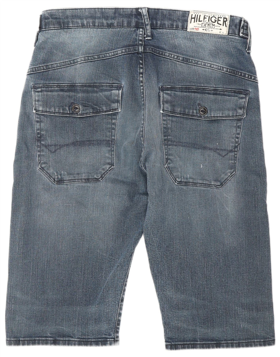 Tommy Hilfiger Herre Curtis Distressed Denim Shorts W32 Medium Blue