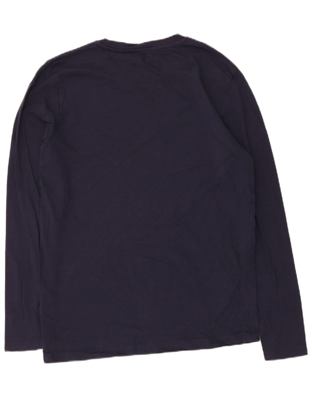 Jack & Jones Herre Top Langærmet Medium Marineblå Bomuld