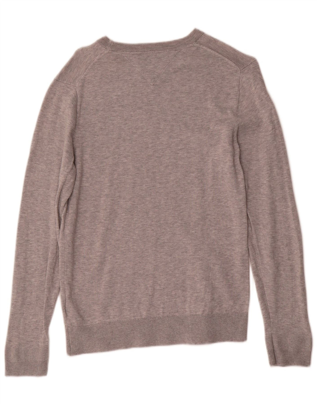 Tommy Hilfiger Herre Boat Neck Jumper Sweater Lille Grå Bomuld