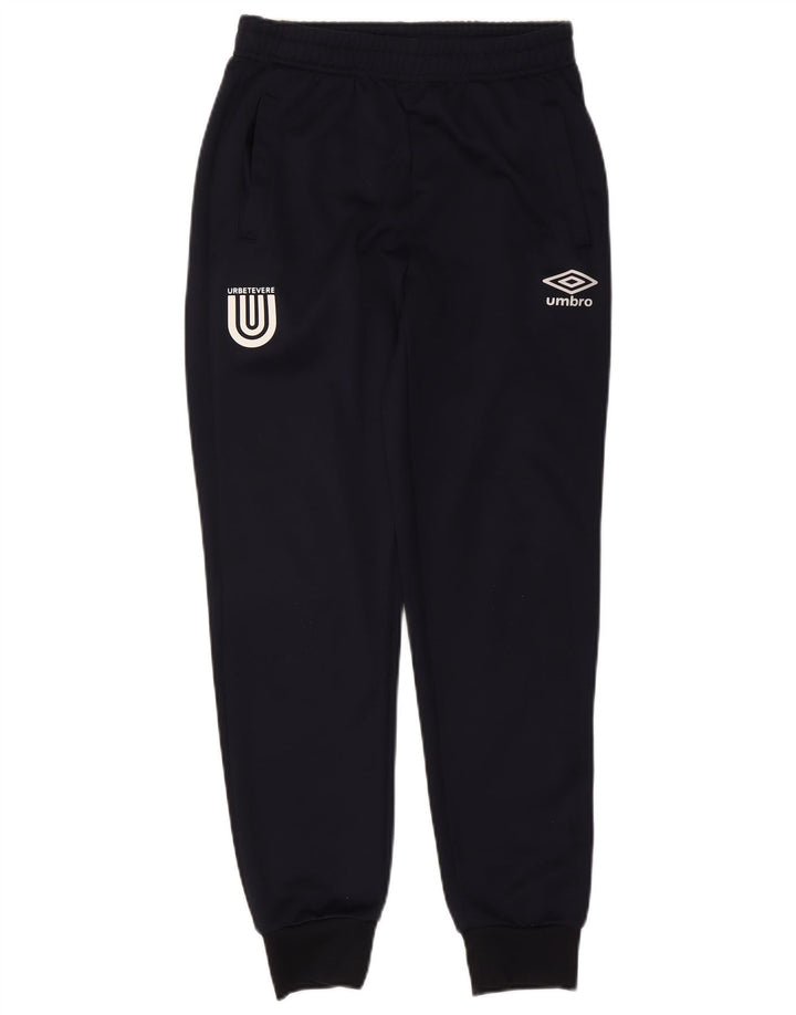 Umbro Herre grafisk træningsdragt Bukser Joggers Small Navy Blue Polyester
