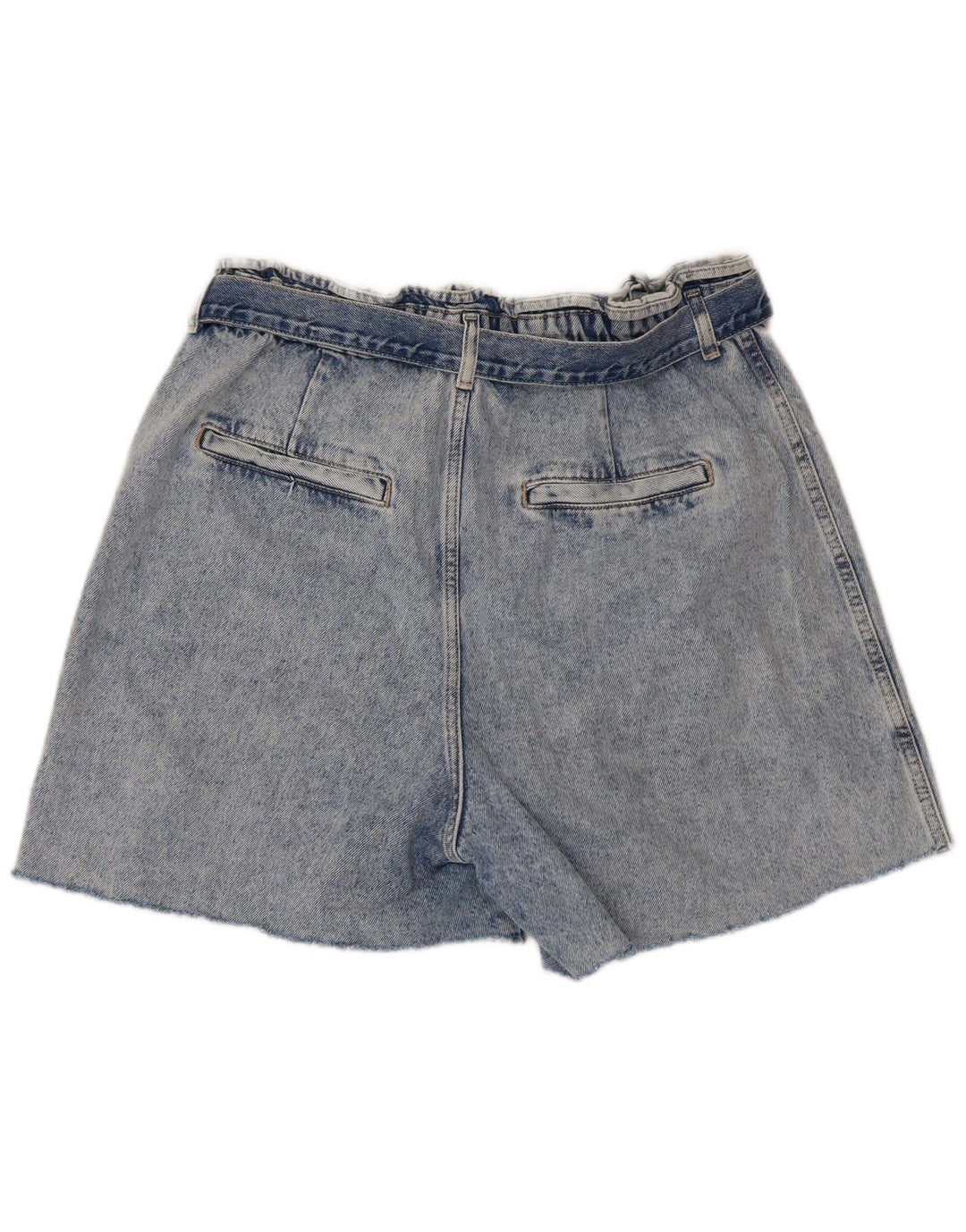 Zara Dame Denim Shorts EU 44 XL W34 Blå