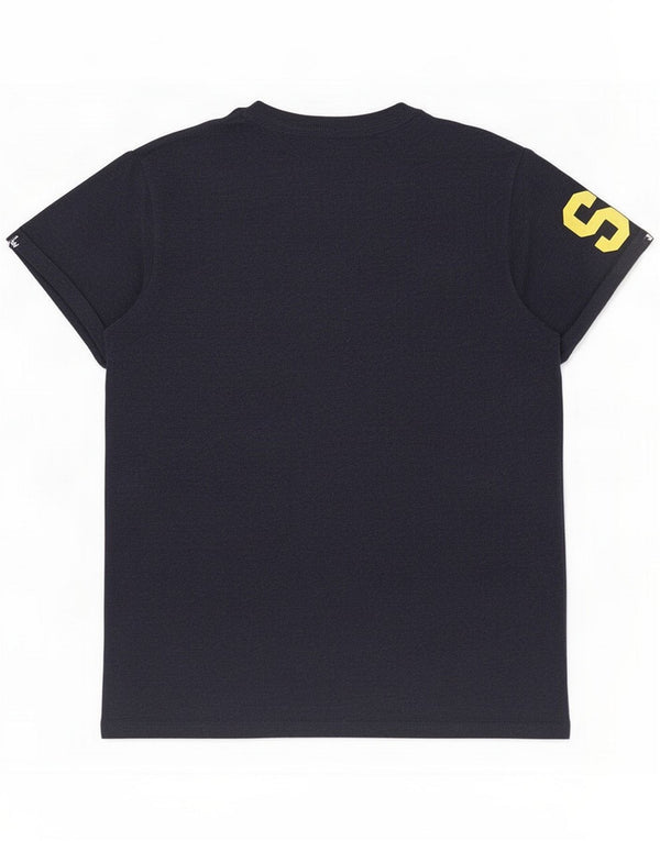 Superdry Grafisk T-shirt top til mænd XL Navyblå bomuld