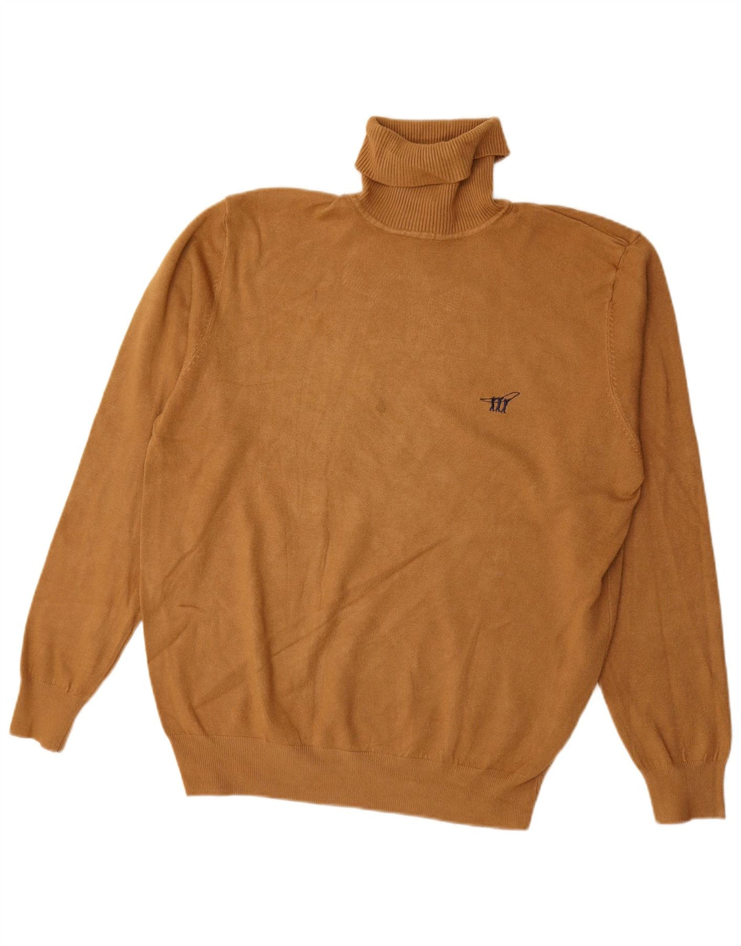 Vintage Herre rullehals sweater XL Beige