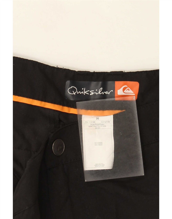 Quiksilver Chino Shorts til mænd W36 Large Black Polyester