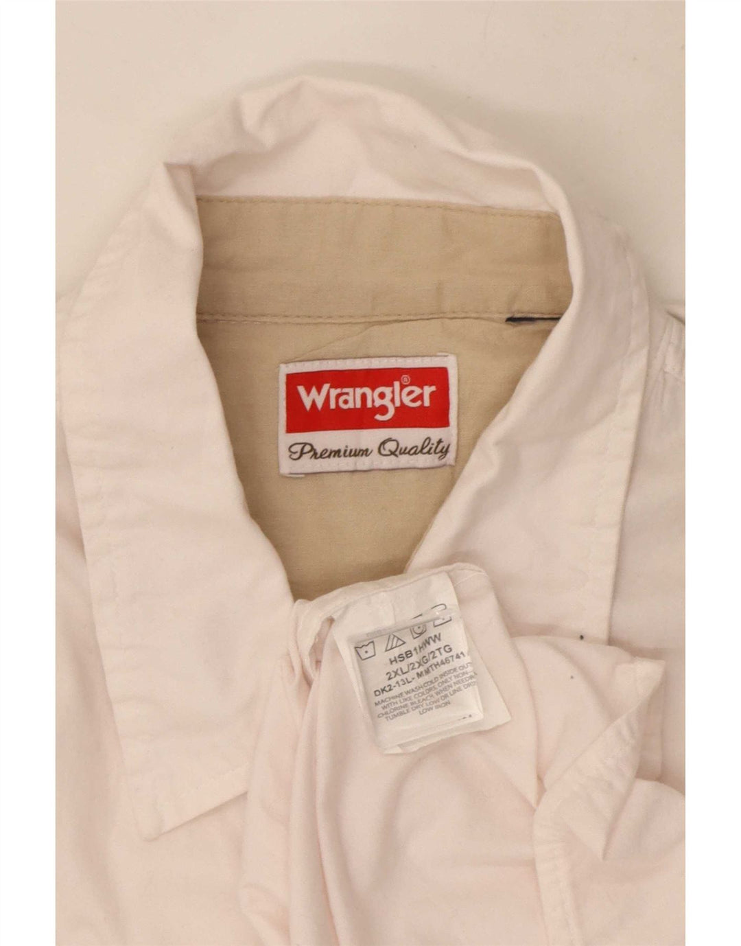 Wrangler Kortærmet Herreskjorte 2XL Pink