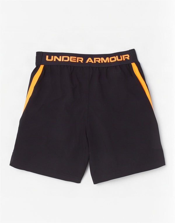 Under Armour Boys grafiske sportsshorts 5-6 år Sort Colourblock