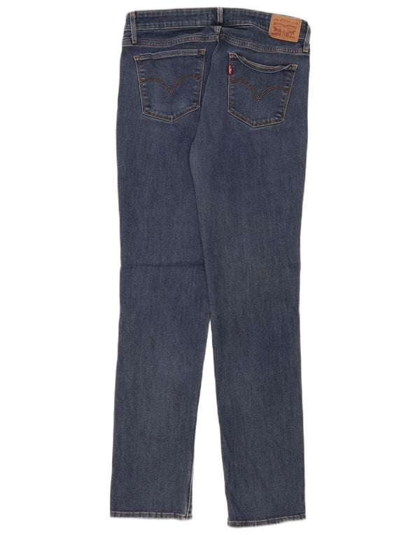 Levi's Dame 712 Slim Jeans W30 L32 Blå Bomuld