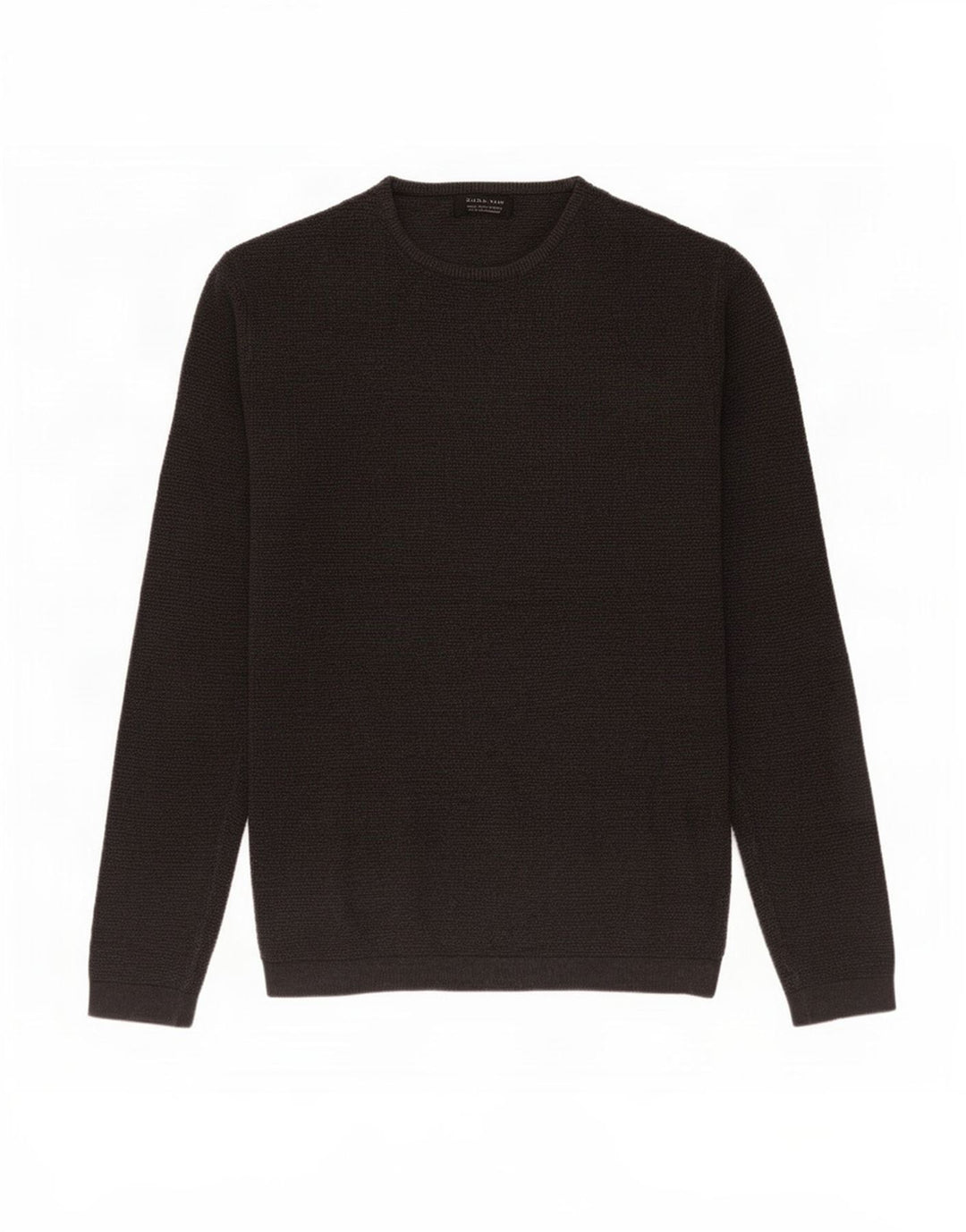 Zara Herre sweater med rund hals, lille grå