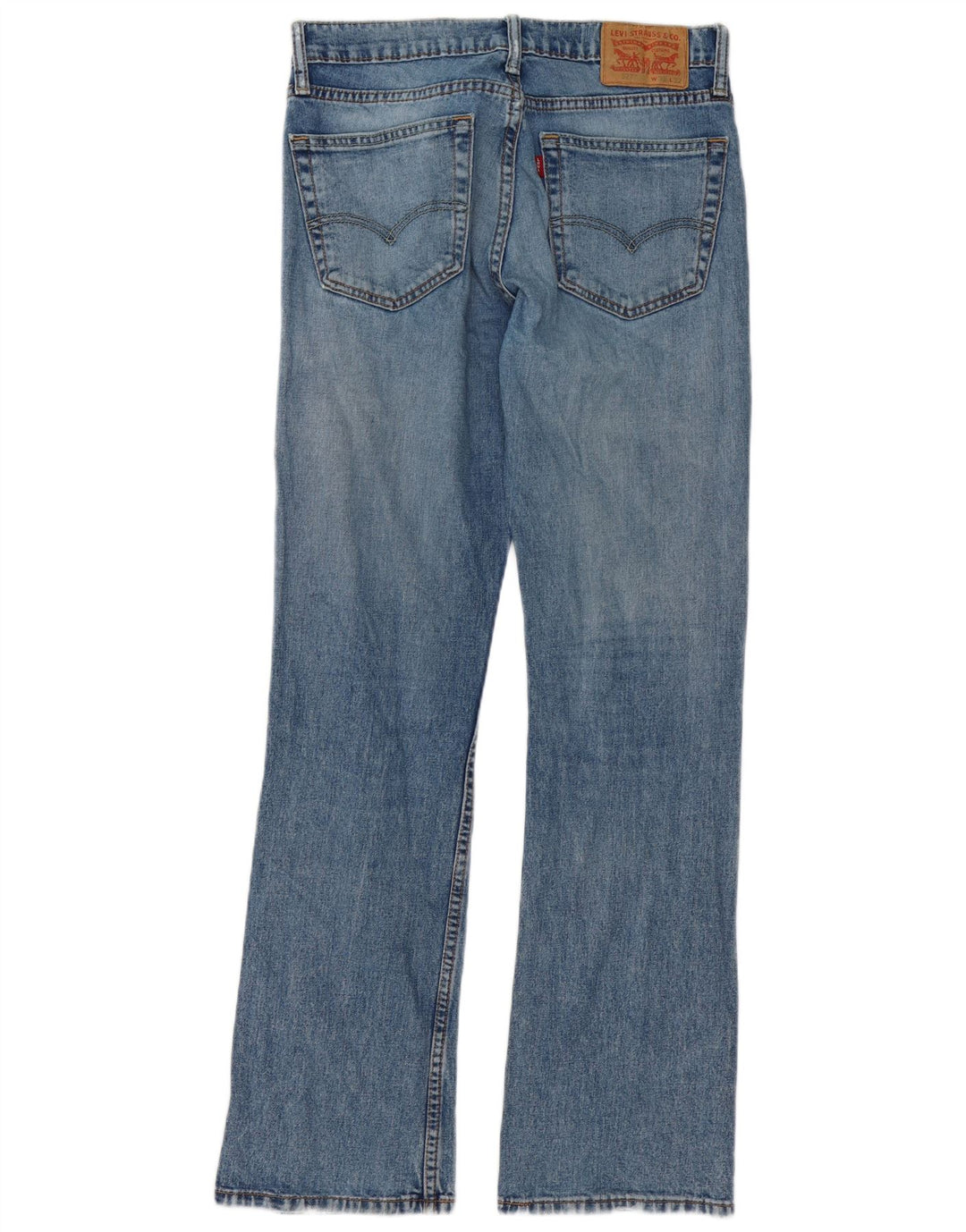 Levi's Herre 527 Bootcut Jeans W32 L32 Blå Bomuld