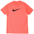 Nike Herre Dri Fit grafisk T-shirt Top Medium Pink Nålestribet Polyester