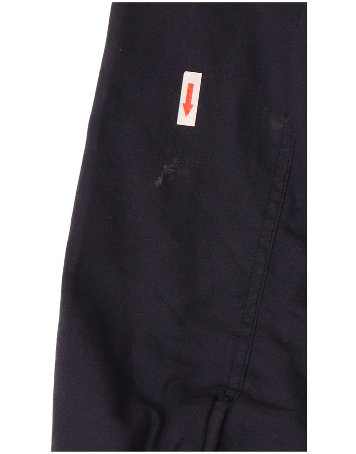 Rip Curl Herre Hooded Utility Jacket UK 38 Medium Navy Blue Cotton