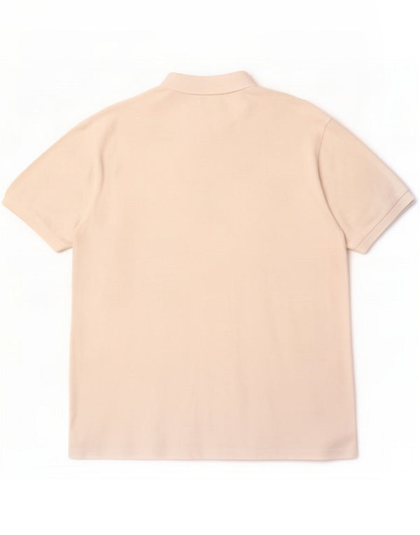 Fila Mens Polo Shirt Large Off White Cotton
