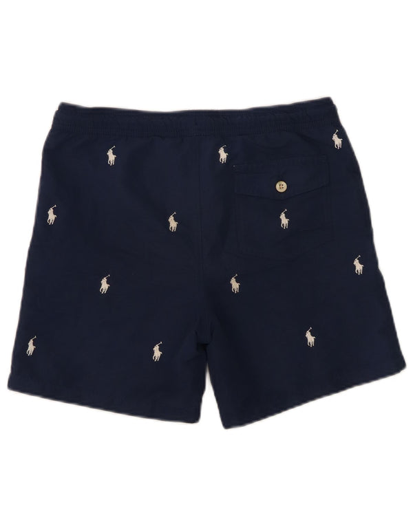 Polo Ralph Lauren Drenge grafiske svømmeshorts 10-11 år Marineblå