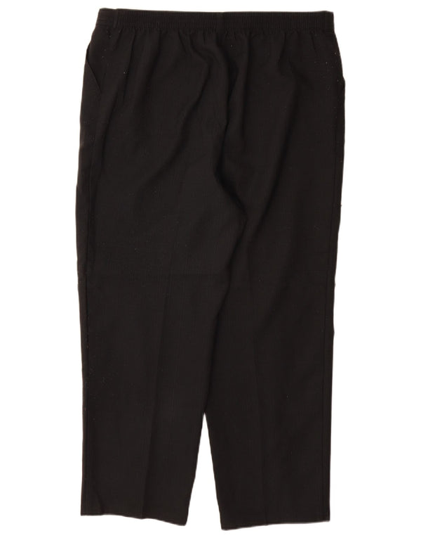 Marks & Spencer Lige fritidsbukser til kvinder UK 18 XL W36 L28 Sort