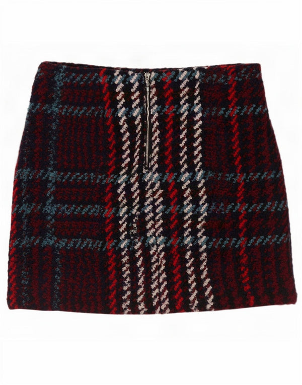 Marks & Spencer Dame Mini-nederdel UK 16 Large W34 Multicolored Check