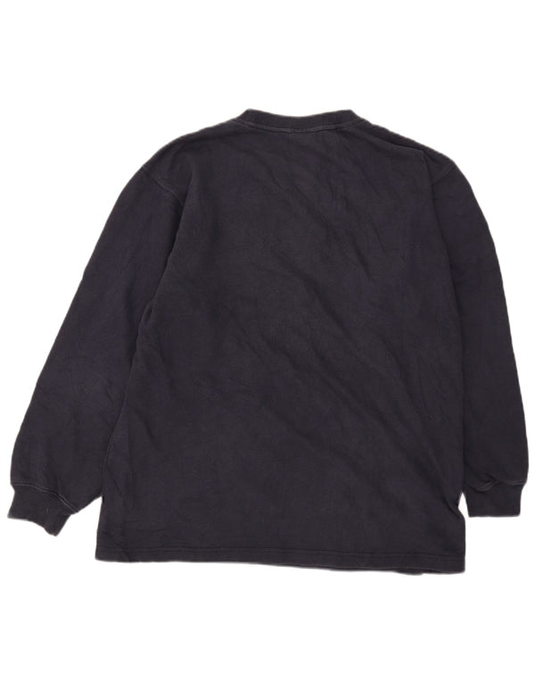 Adidas drenge grafisk sweatshirt trøje 15-16 år marineblå