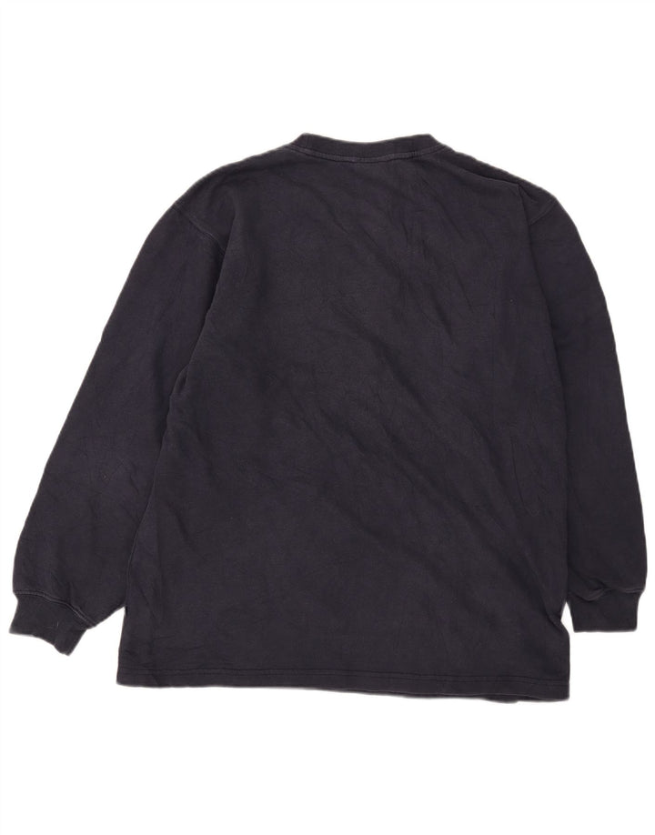 Adidas drenge grafisk sweatshirt trøje 15-16 år marineblå