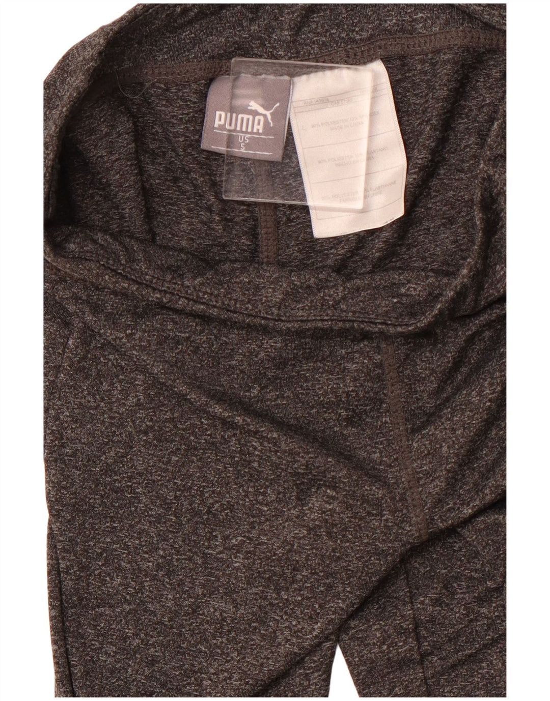 PUMA Pige Leggings 4-5 år Grå Flecked Polyester