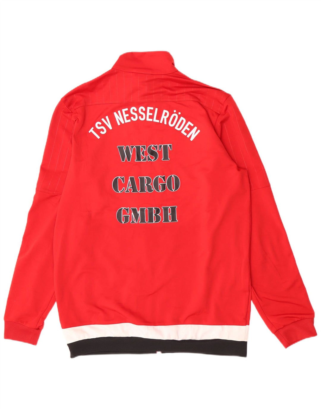 Adidas Herre grafisk Regular Fit træningsdragt Topjakke Medium Rød Colourblock