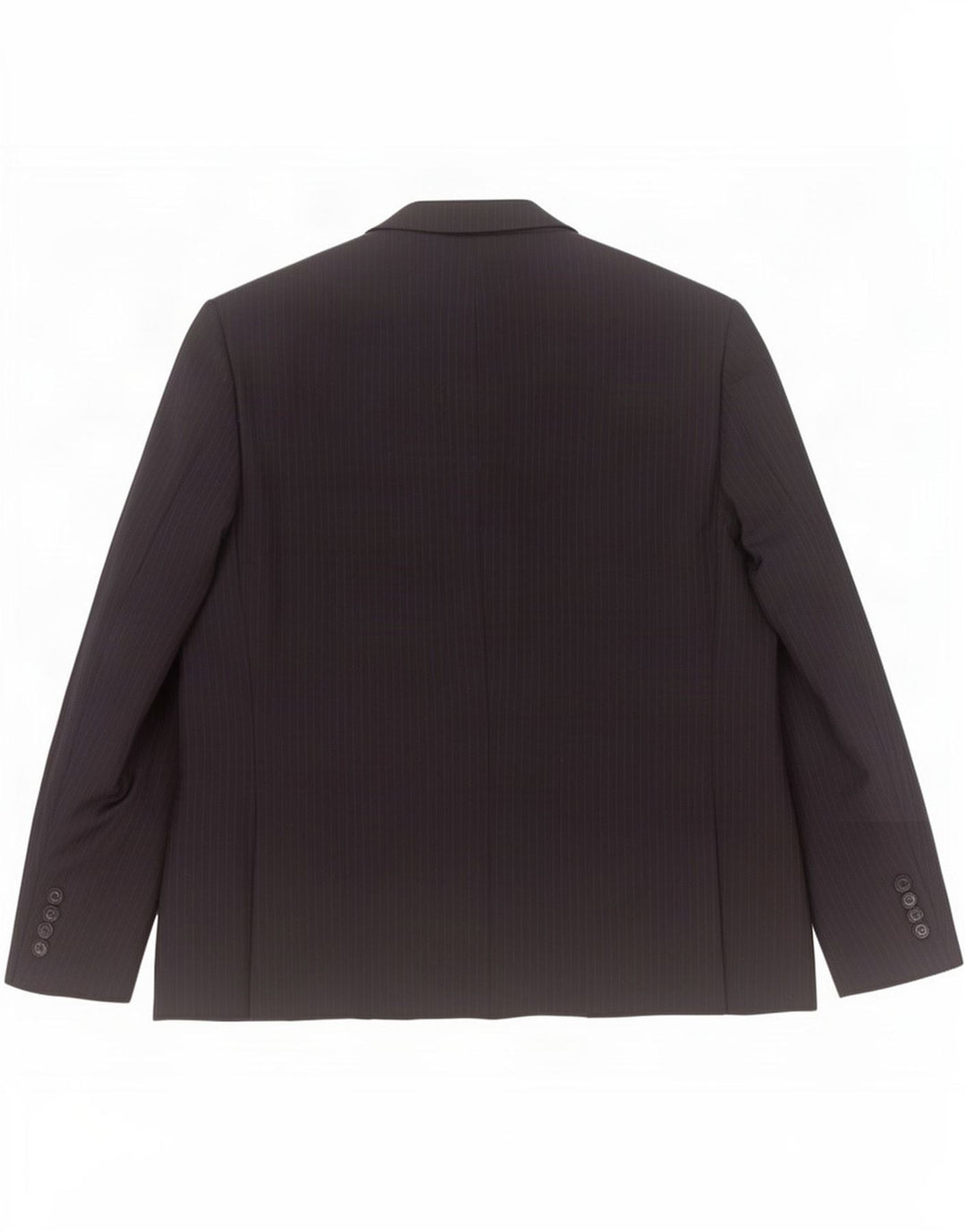 Marks & Spencer Herre Short Blazer Jacket UK 44 XL Navy Blue Pinstripe