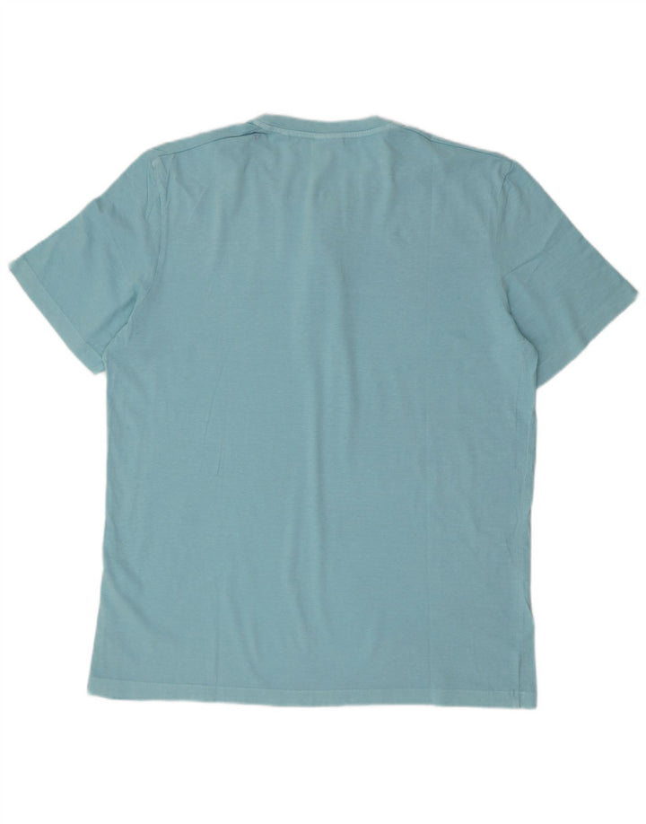 S.Oliver Herre T-Shirt Top XL Blå Bomuld