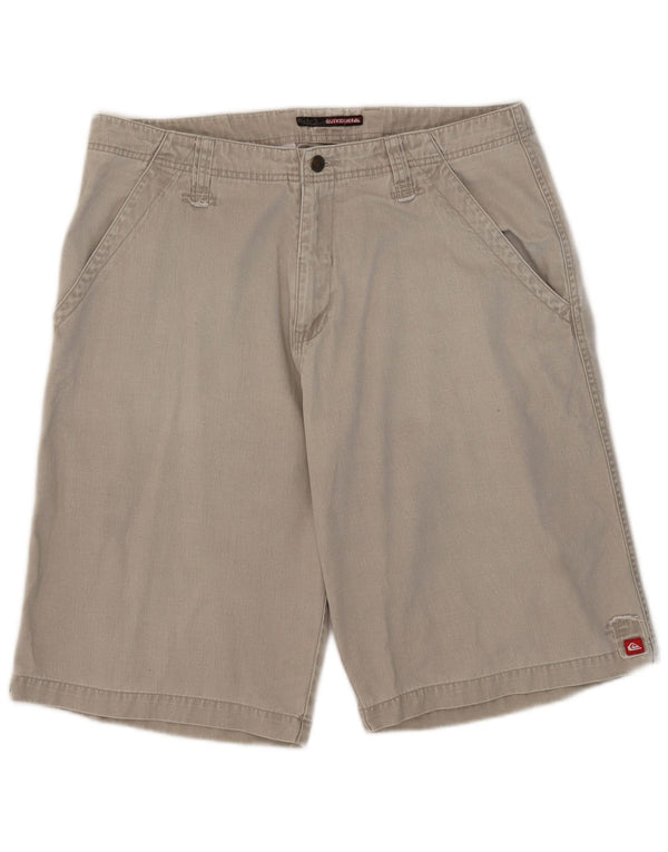 Quiksilver Herre Grafiske Chino Shorts W35 Large Beige